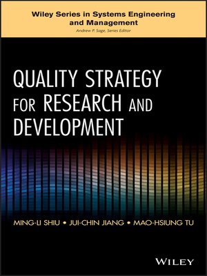 cover image of Quality Strategy for Research and Development